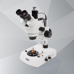 Lente con zoom para microscopio estéreo Gem_KSW5000-T-LED